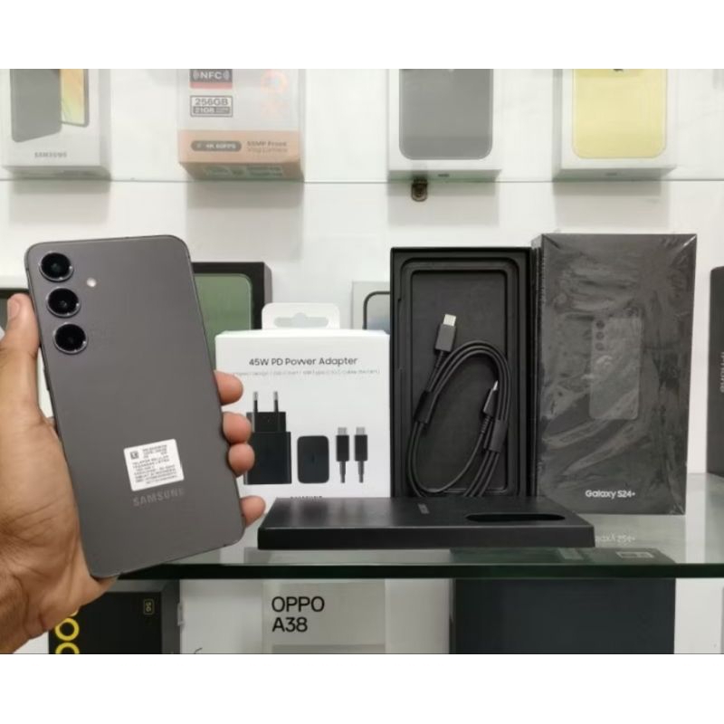 Samsung S24 Plus 12/256Gb second Fullset lengkap