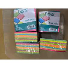 MEMO STICKY NOTES WARNA / STICK NOTE 9 WARNA / CATATAN TEMPEL / KERTAS TEMPEL
