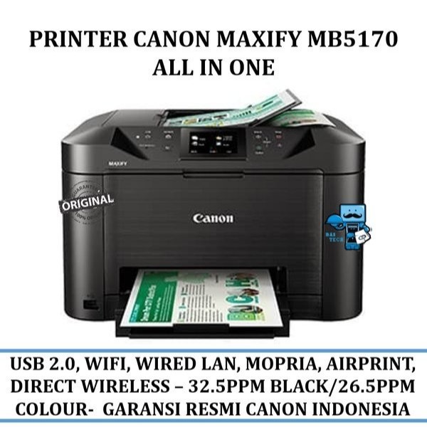 Printer CANON Maxify MB5170 All in One - GARANSI RESMI