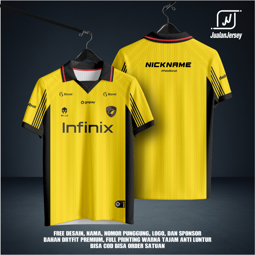 JERSEY ONIC 2025 HOME & AWAY (FREE CUSTOM NICKNAME)