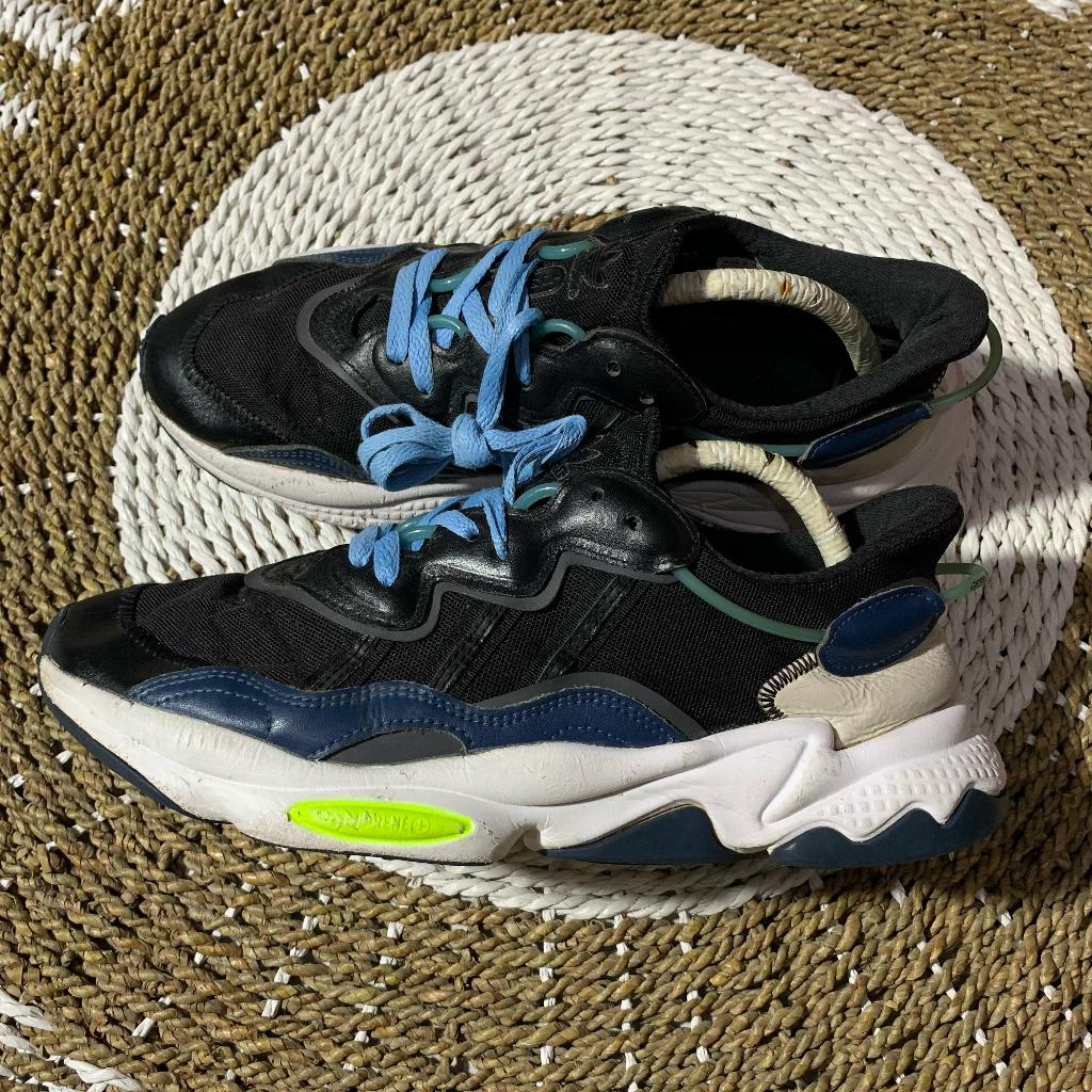 Second Branded Sepatu Adidas Ozwego Kulit Size 44.5/28.5cm Sneakers