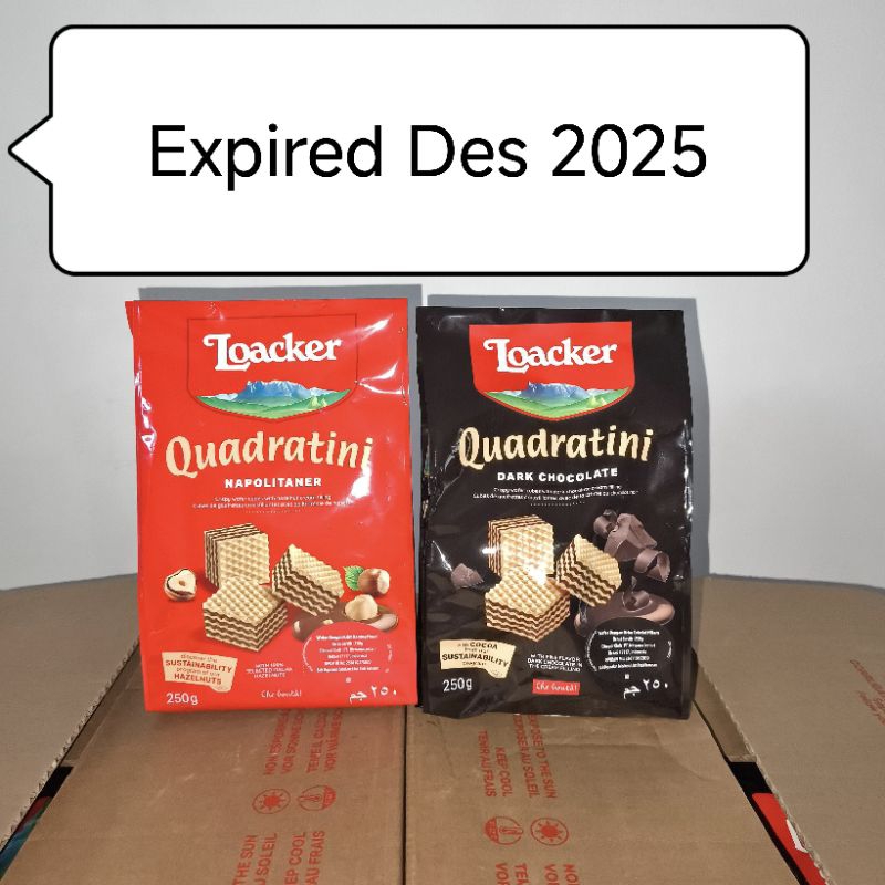 

Loacker Quadratini 125g Loacker Quadratini 250g