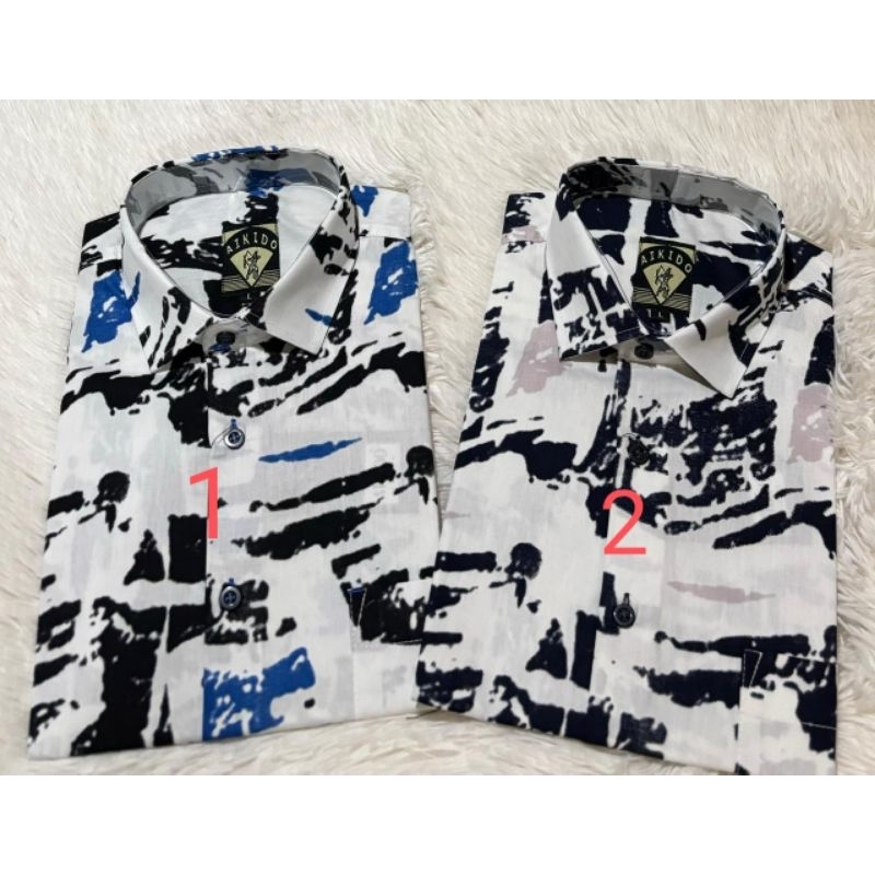 Aikido Kemeja Lengan pendek Pria