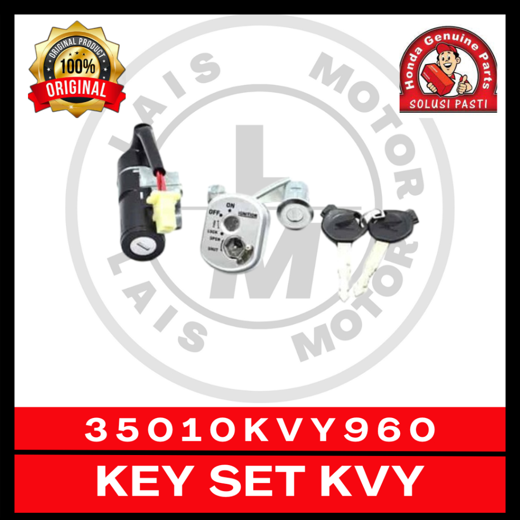 Kunci Kontak KVY Beat Karbu 35010KVY960 Original AHM