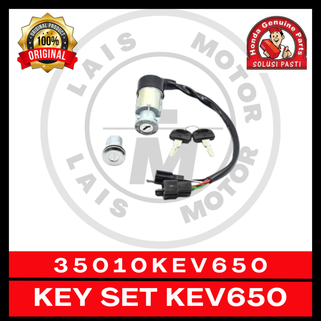 Kunci Kontak KEV650 Supra Lama, Fit Lama 35010KEV650 ORI AHM