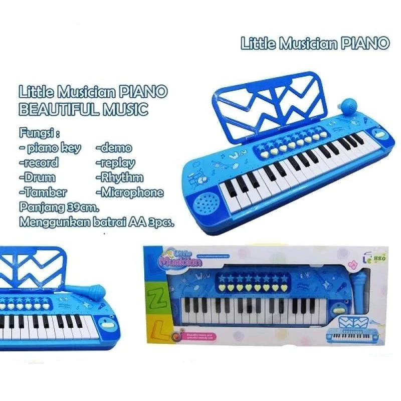 Mainan Edukasi Mainan Anak Mainan Piano Little Musician Piano