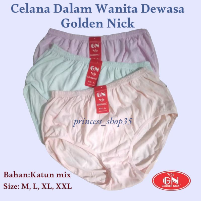 Golden Nick Celana dalam wanita Katu CD Wanita 1133