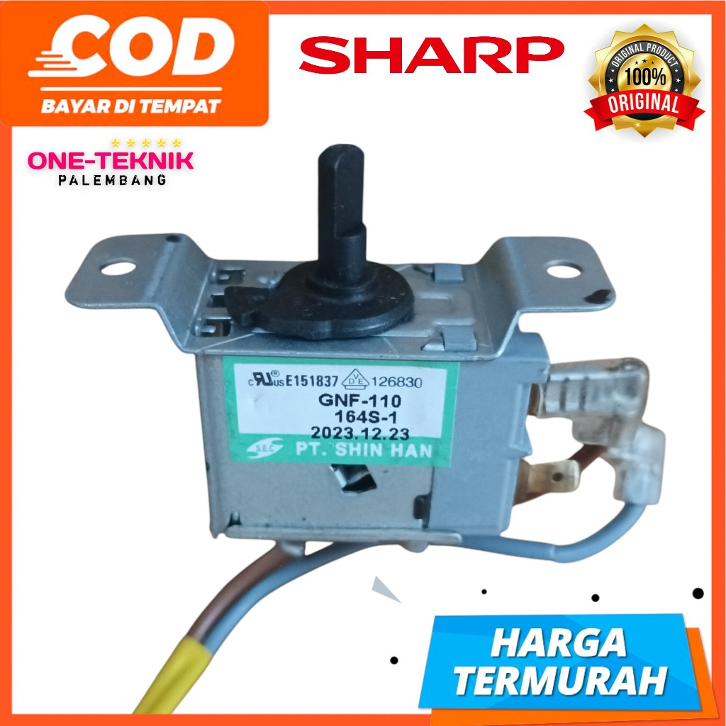 Thermostat | Sensor Suhu/ Otomatis Kulkas 1 Pintu SHARP Original GNF - 110 | GNF110