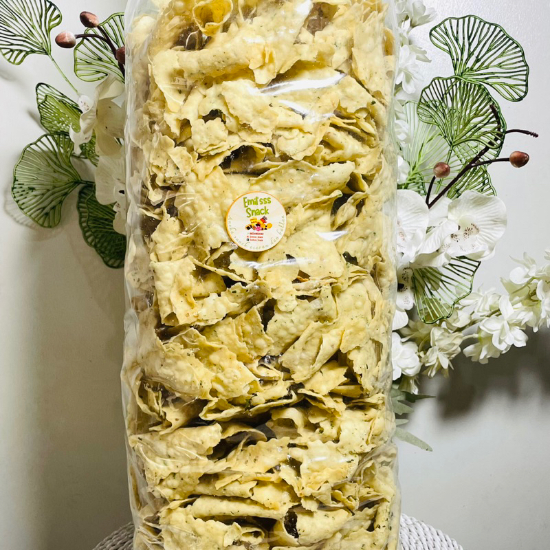 

KERIPIK BAWANG JERUK 500 GRAM, GURIH RENYAH ENAK HALAL