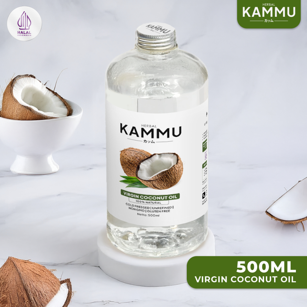 

HERBAL KAMMU - Virgin Coconut Oil (VCO) Murni 500ml