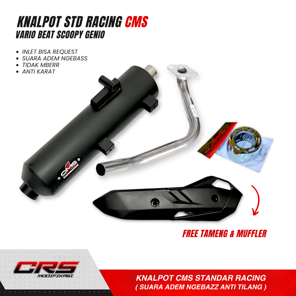 KNALPOT CMS VARIO 125 150 OLD NEW PCX 160 VARIO 160 KNALPOT STANDAR RACING CMS VARIO PCX 160