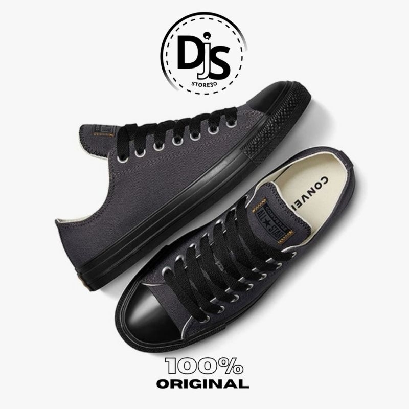 Sepatu Converse Chuck Taylor All Star HI Tough textures Dark Matter Original