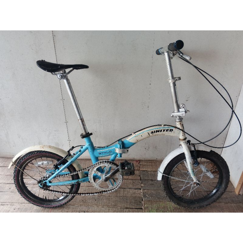 Sepeda lipat bekas united stylo 16"