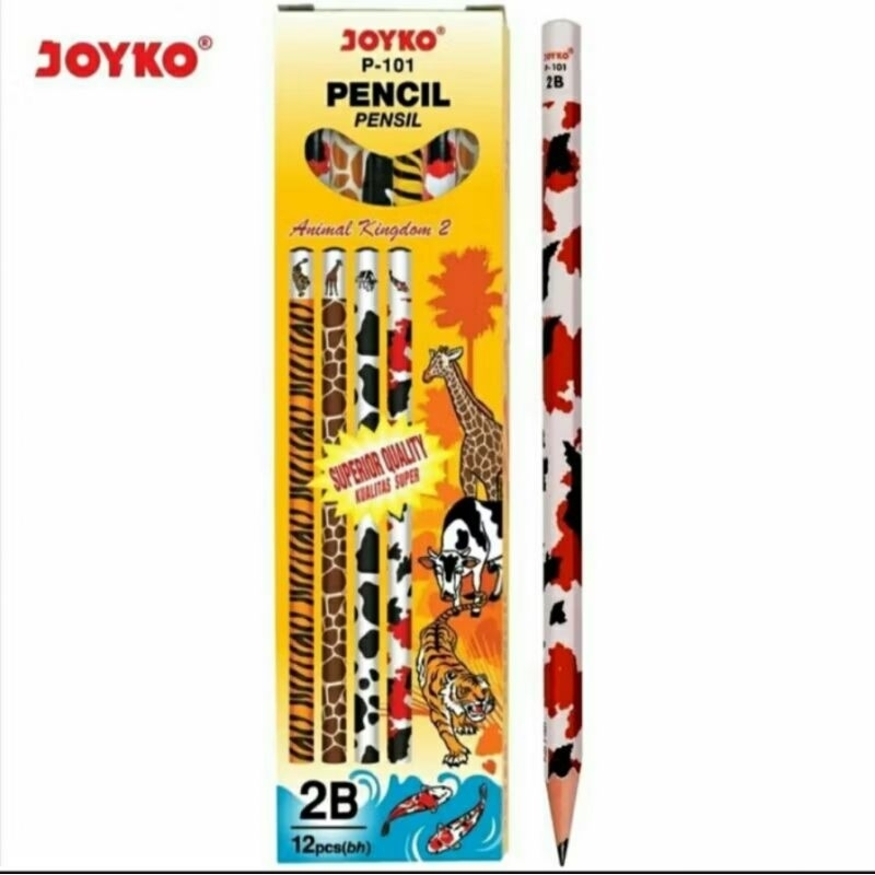 

PENSIL 2B P101 ANIMAL JOYKO - SATUAN