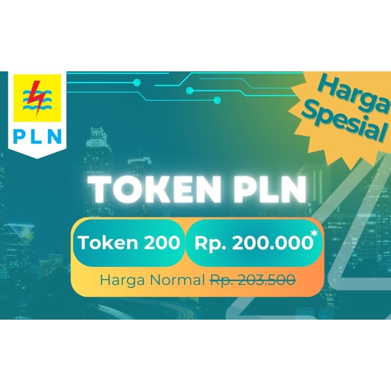 Harga PLN Token 200RB Terbaru Feb 2026 | BigGo Indonesia