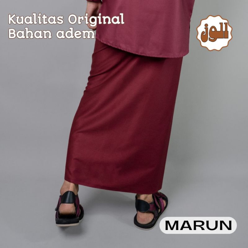 Sarung Pria Dewasa motif polos PREMIUM. sarung sholat pria. sarung pria dewasa ALWAZ