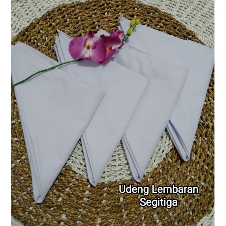 KODE U86U Udeng Lembaran Putih Dan BatikUdeng Lembaran