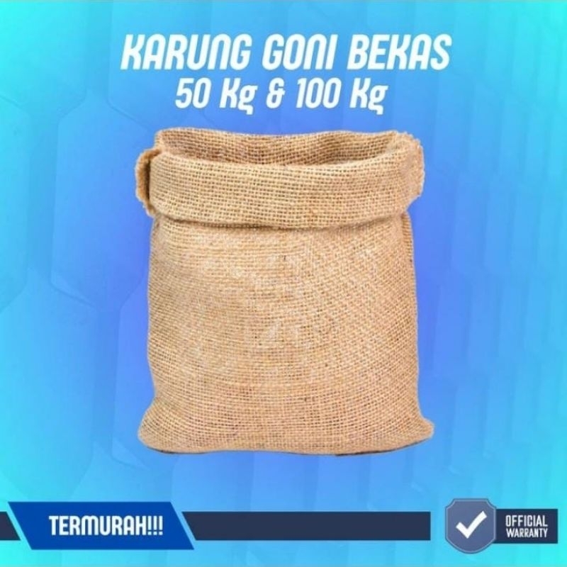 Karung Goni Bekas 50Kg 100Kg - Karung Goni 50 Kg Murah Kualitas Tebal Terbaik
