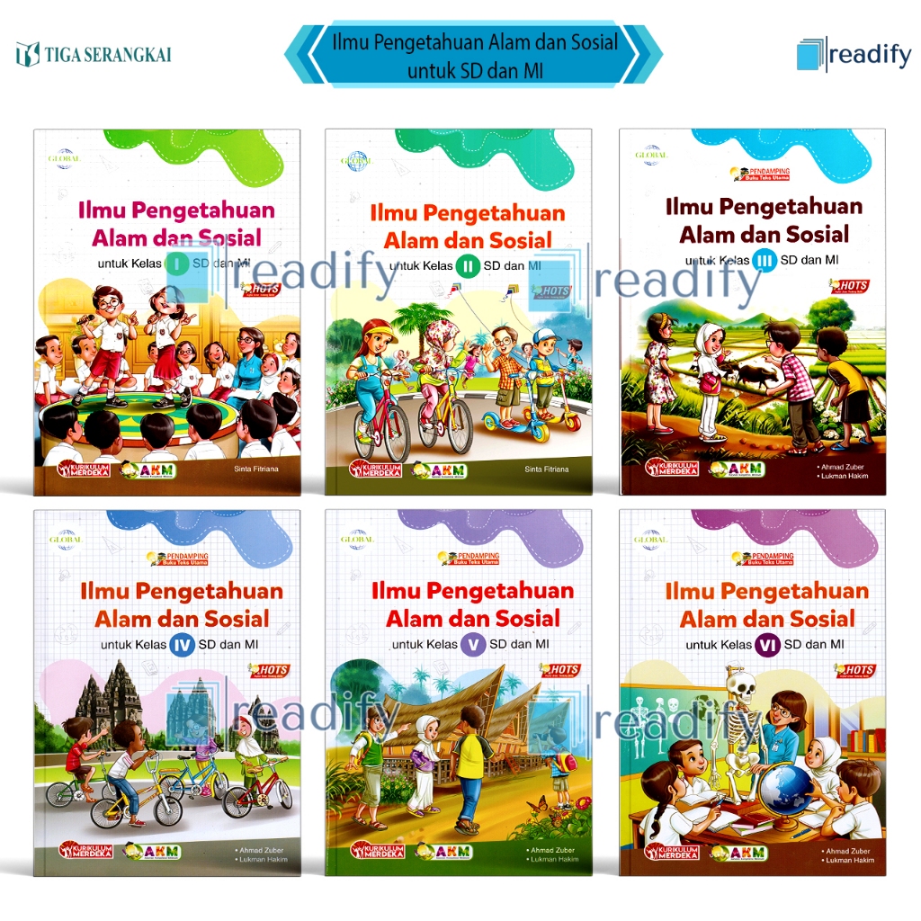 Global IPAS Kelas 1 2 3 4 5 6 SD/MI Tiga Serangkai Kurikulum Merdeka Revisi Terbaru