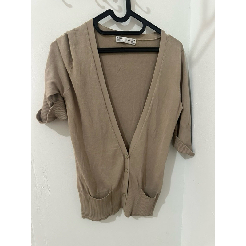 Zara Cardigan Lengan Pendek | Cardigan Wanita