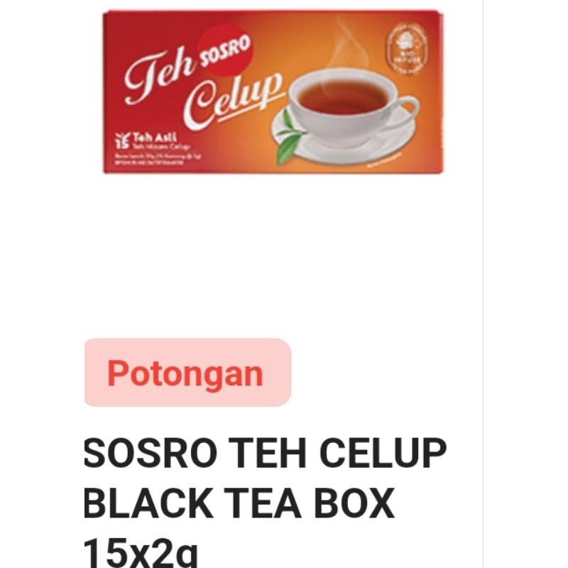 

TEH CELUP BLACK TEA 15X2