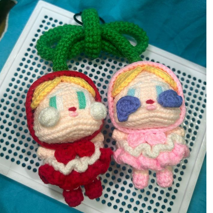 (REAL PIC)Amigurumi CryBaby/ Gantungan Tas Rajut CryBaby / CryBaby Rajut