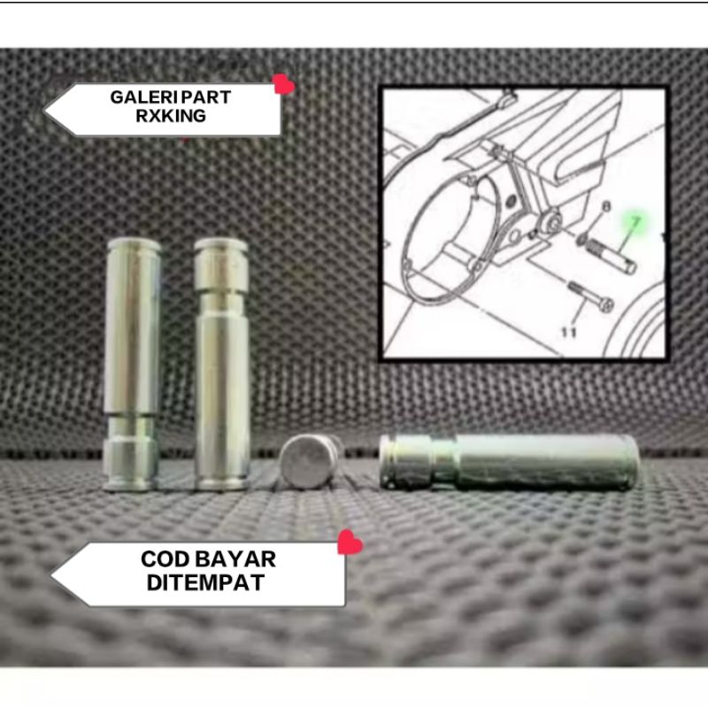 As pedal operan gigi Rx king Rx s Rx k as persneling rx king