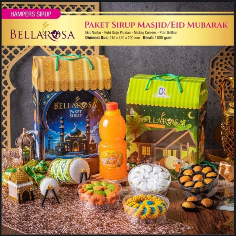 

Bellarosa Paket Sirup Eid Mubarak Hampers