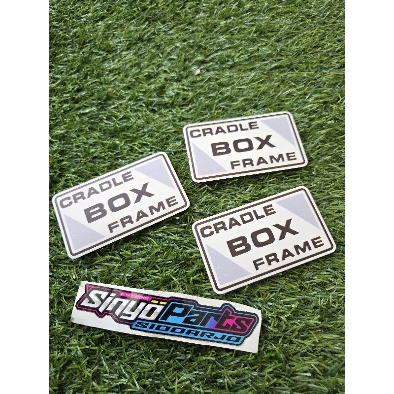 STIKER RANGKA CRDLE BOX FRAME NINJA R KISS HIGH QUALITY