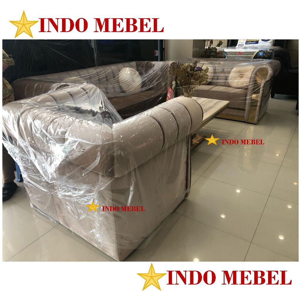 SOFA HUGOS 321 TANPA MEJA READY MAKASSAR PROMO MURAH