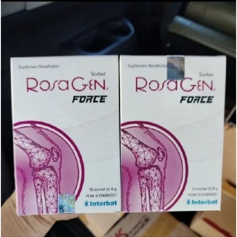 ROSAGEN ISI 15 SACHET - ROSAGEN 1BOX ISI 15 SACHET SUPLEMEN KESEHATAN SENDI LUTUT
