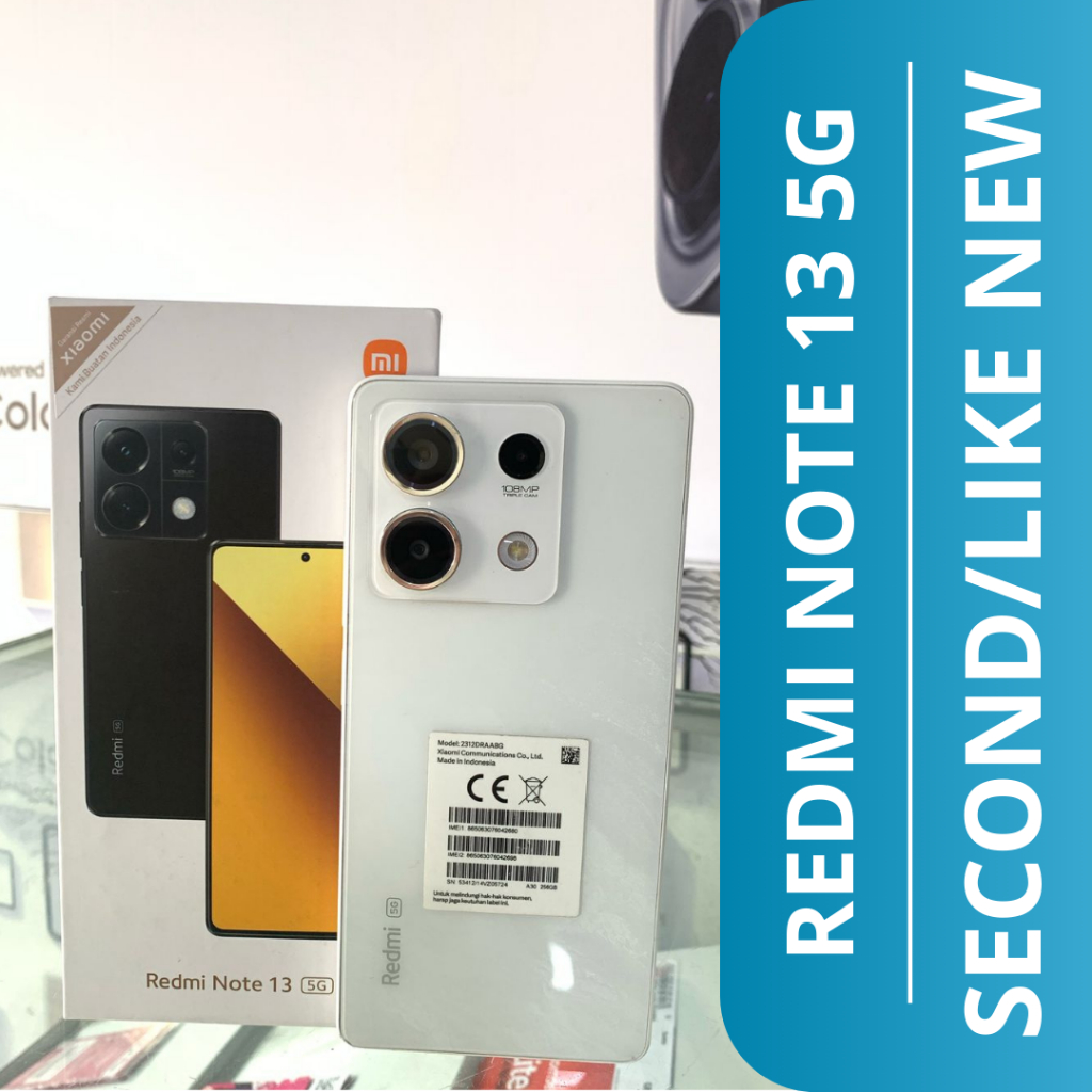 HP SECOND REDMI NOTE 13 5G 8/256 / REDMI NOTE 13 5G HP SECOND / HP SECOND REDMI NOTE 13 5G