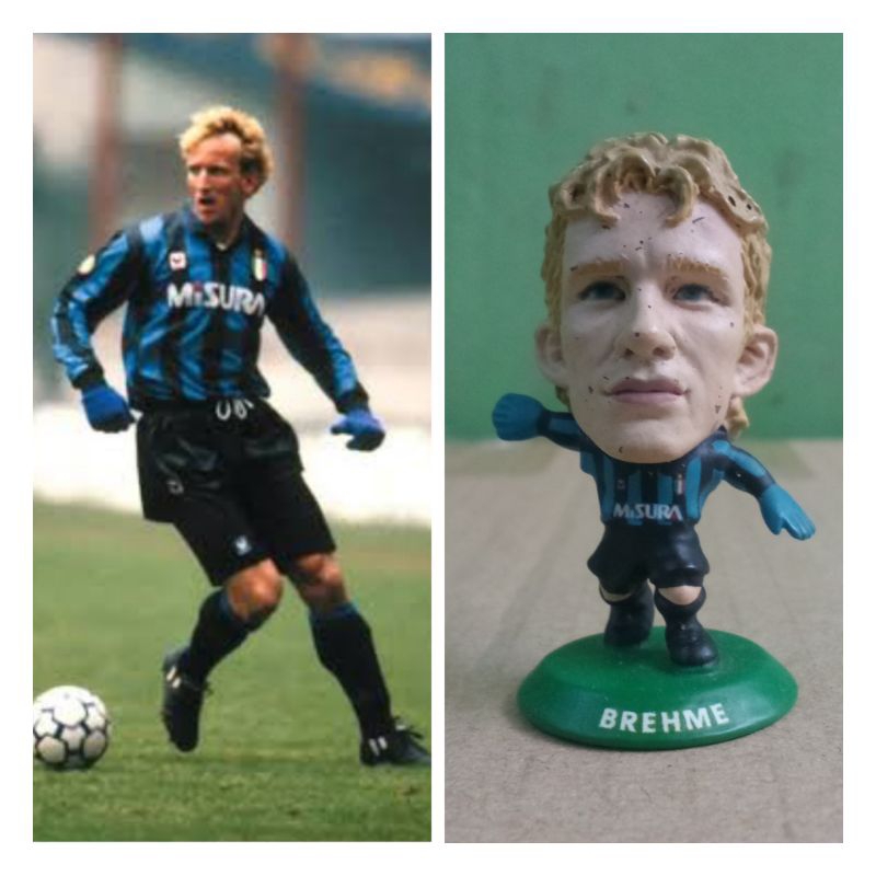 Figure Soccer Microstars Repaint Brehme Inter Milan