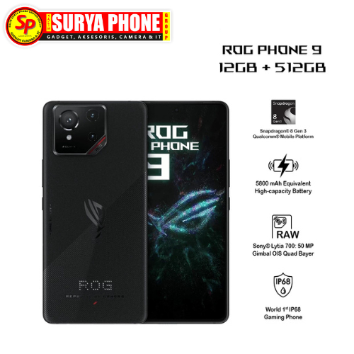 ASUS ROG PHONE 9 FE RAM 12GB I 512GB