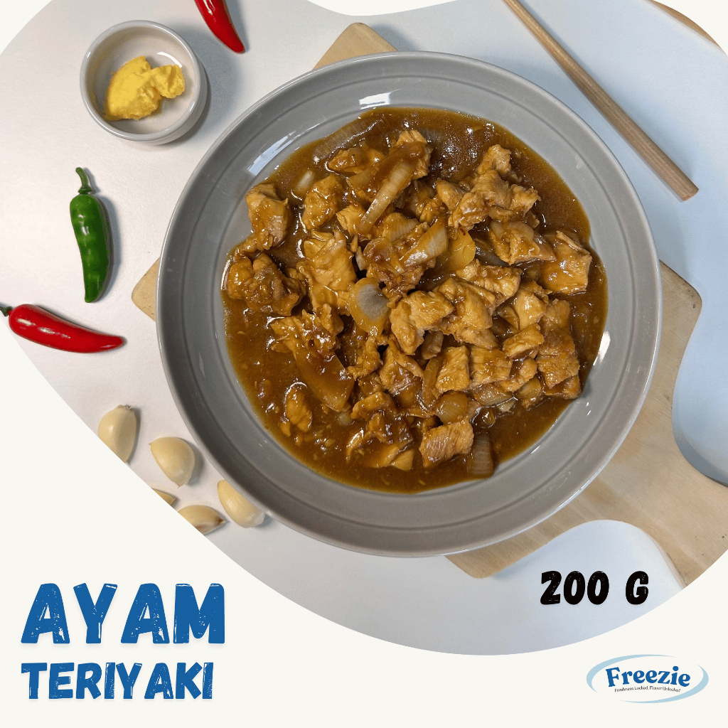 

Freezie - Ayam Teriyaki Premium Ready-to-cook Makanan Beku Frozen Food