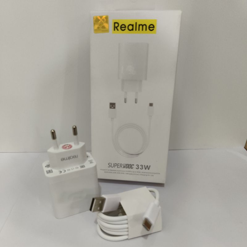 Charger Realme superVooc 33W