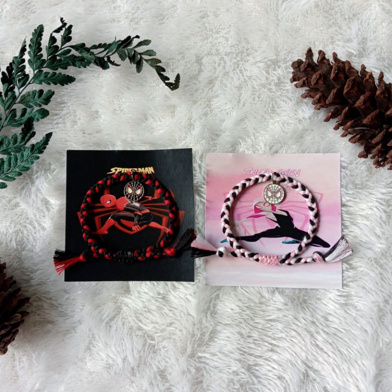 Gelang charm Spiderman/ Gelang couple Spiderman/ Gelang couple/ Gelang pasangan