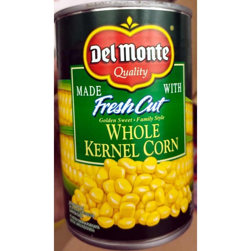 

DEL MONTE WHOLE KERNEL CORN 432 GR