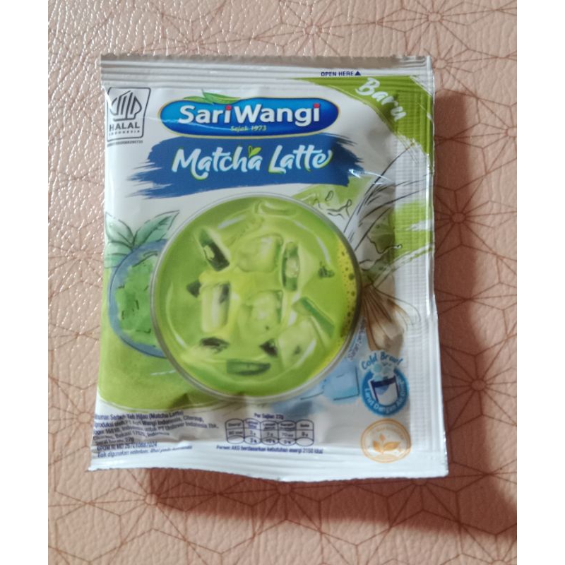 

Sariwangi Matcha Latte Cold Brew 22 gram