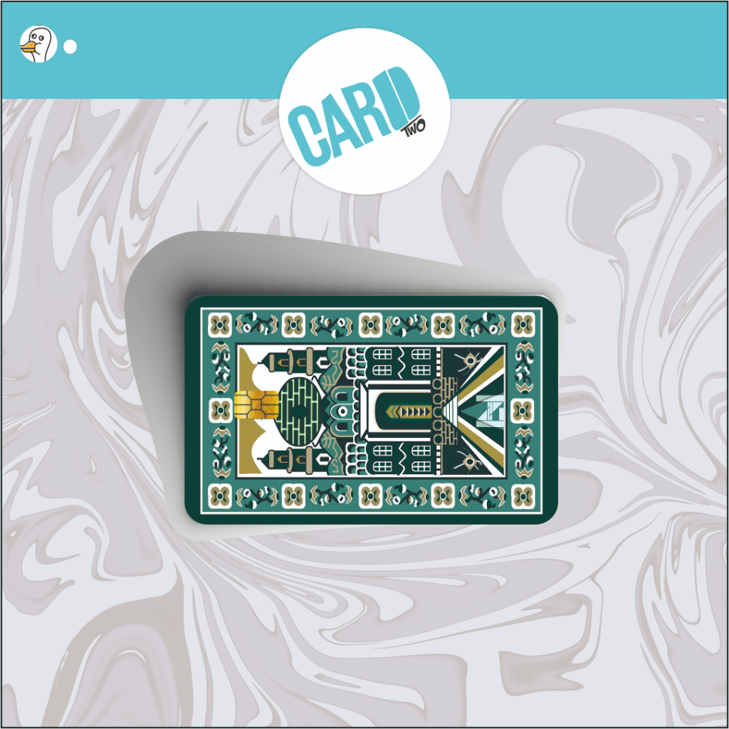 

CARDTWO Stiker Skin ATM Sticker Flazz/E mandiri Custom Kartun Print Last - Special Limited Edition