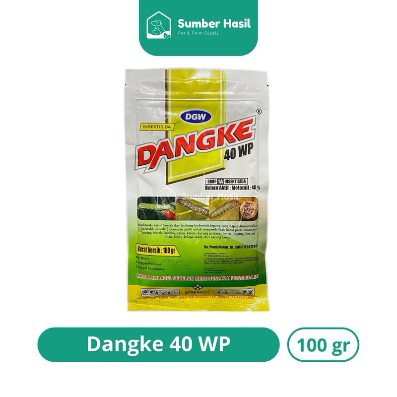 DANGKE 100GRAM OBAT ULAT DANGKE 250GRAM METOMIL 40WP DANGKE 400GRAM DGW ORIGINAL