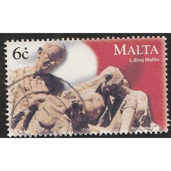 

A 11983 SATU BUAH PRANGKO MALTA NOMINAL 6C TEMA L-EROJ MALTIM DENGAN KONDISI SUDAH ADA CAP