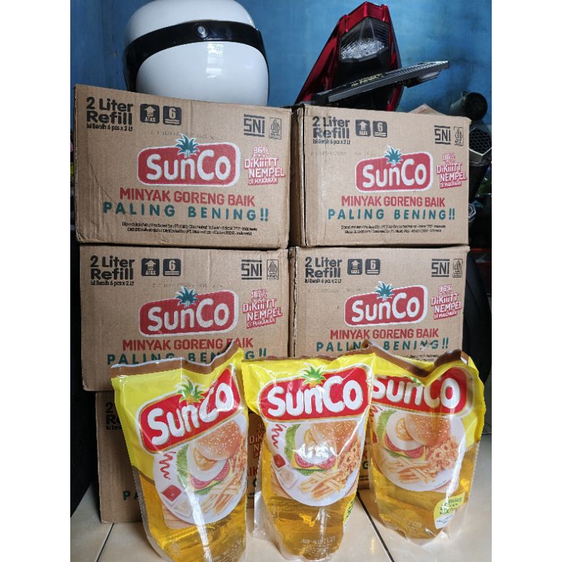 

Minyak SunCo original per pack 2 liter