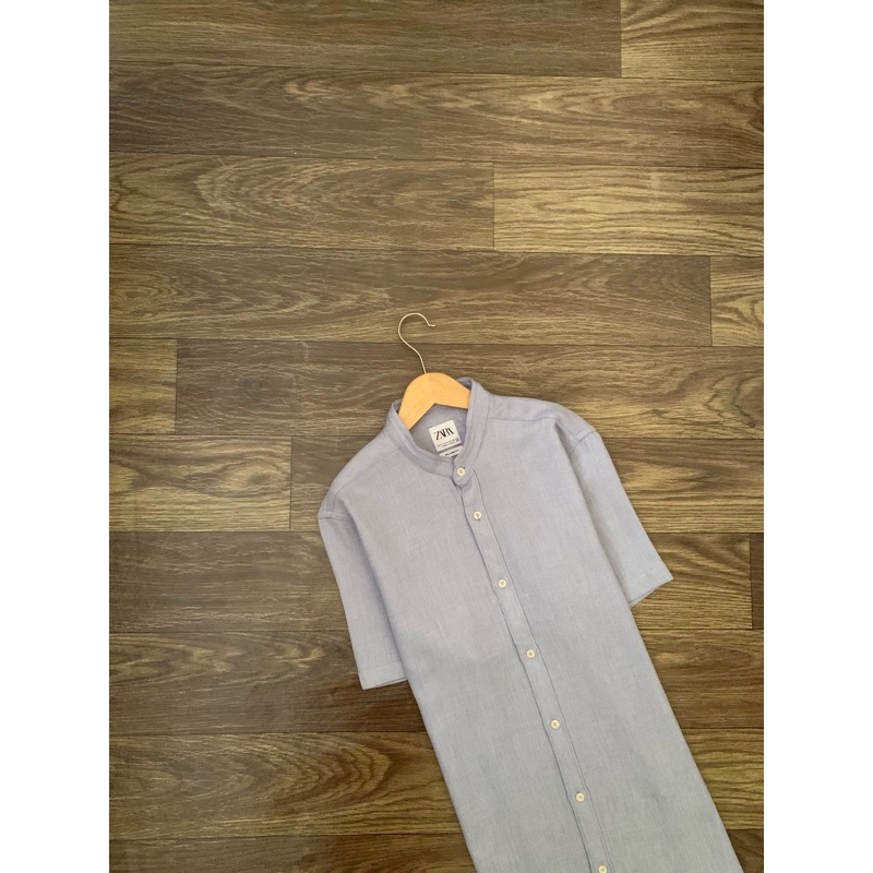 Kemeja ZARA MAN Branded Shanghai Short Sleeve
