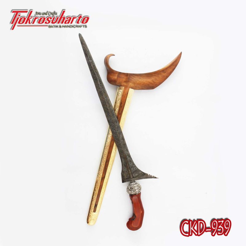 Keris Lurus Ganggang Kanyut Warongko Surakarta