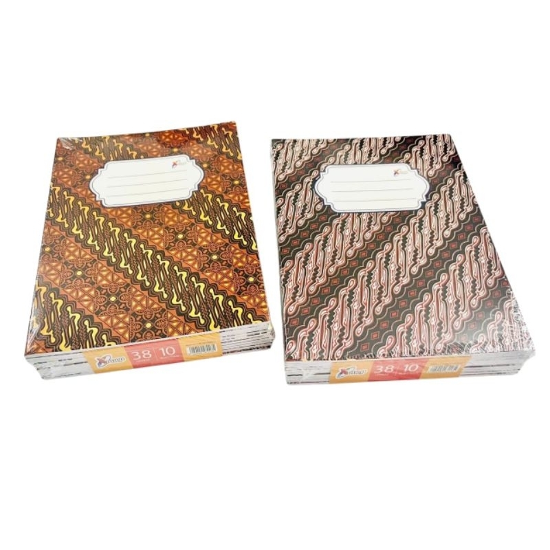 

BUKU TULIS XPULP 38 KWARTO BATIK/10 BUKI