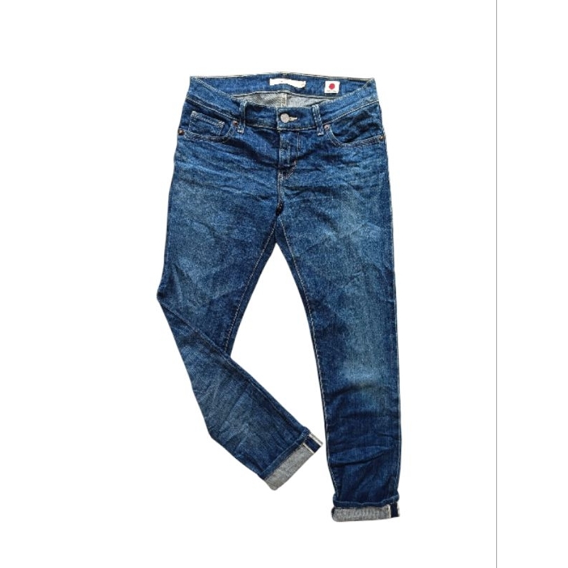 £€vi'§ 711 Skinny Selvedge Jeans Women's ori