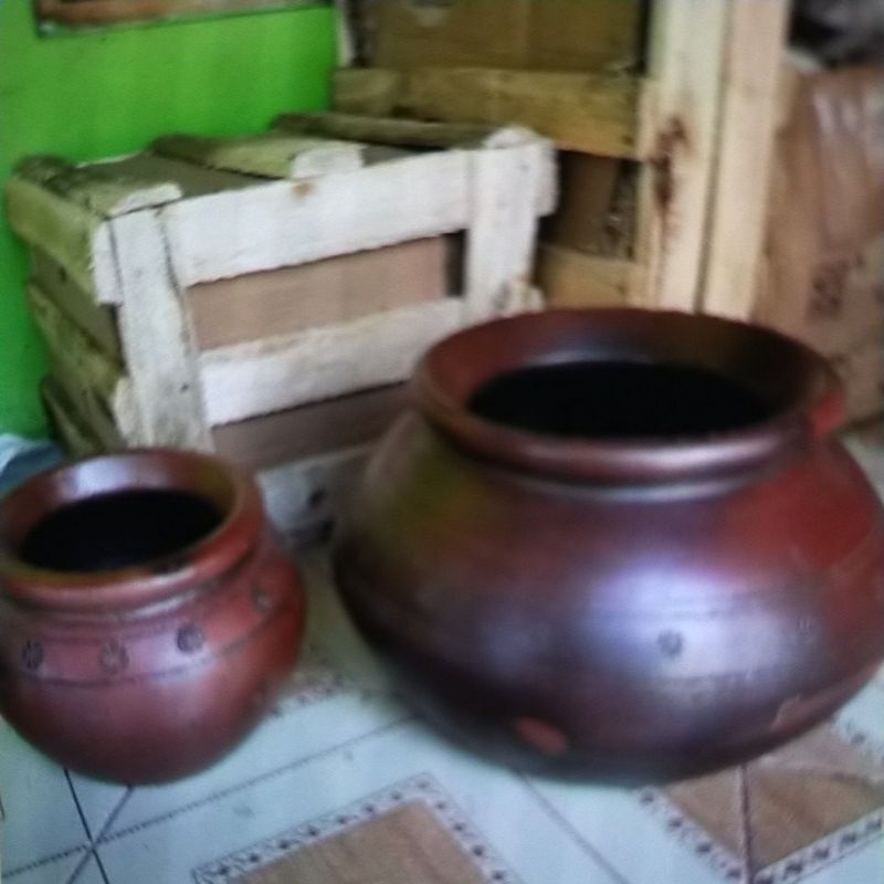 GENTONG TANAH LIAT GENTONG BERAS GENTONG DAWET NATURAL ALAMI