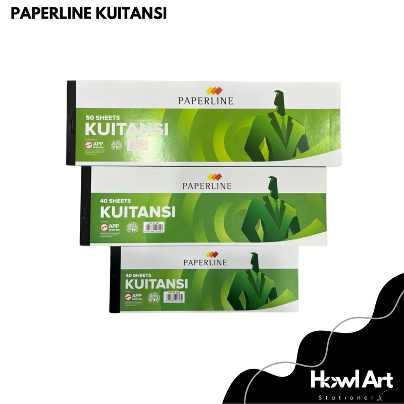 

PAPERLINE Kuitansi Besar Sedang Kecil