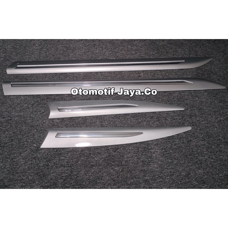 Lis body all new avanza xenia silver hitam glossy putih list body grand avanza xenia model veloz tah